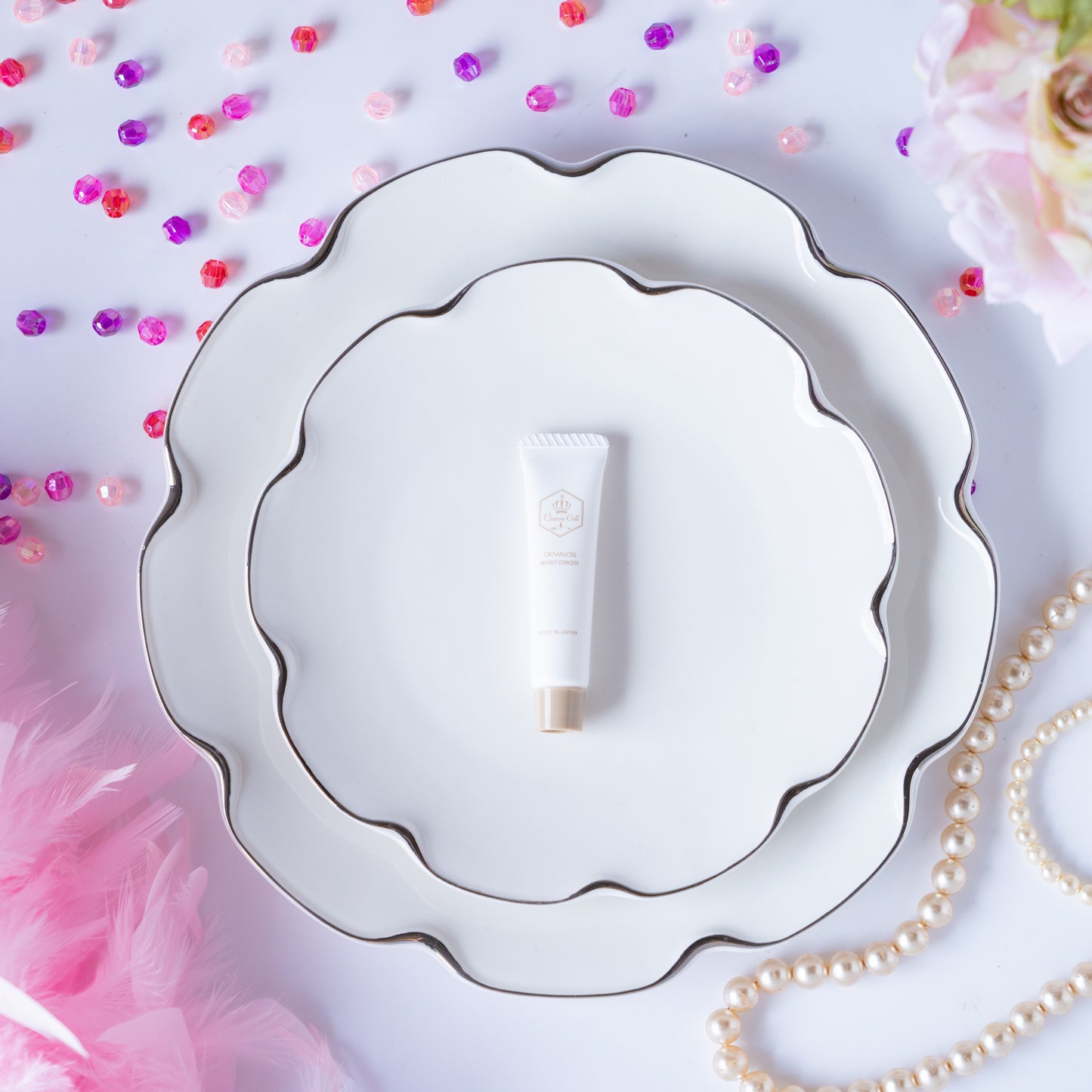 Set 3 sản phẩm Kem dưỡng Crown Cell Moist Cream 60g