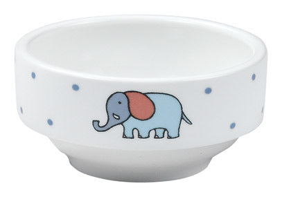 Pukupuku｜Bộ bát đĩa cho bé Elephant Dish bowl set (4 Pieces)