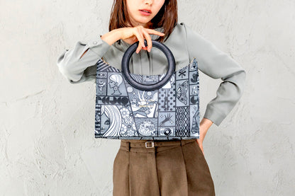 Túi tote Tote bag i (Ring) SACHI KO ISHIZUKA collaboration model