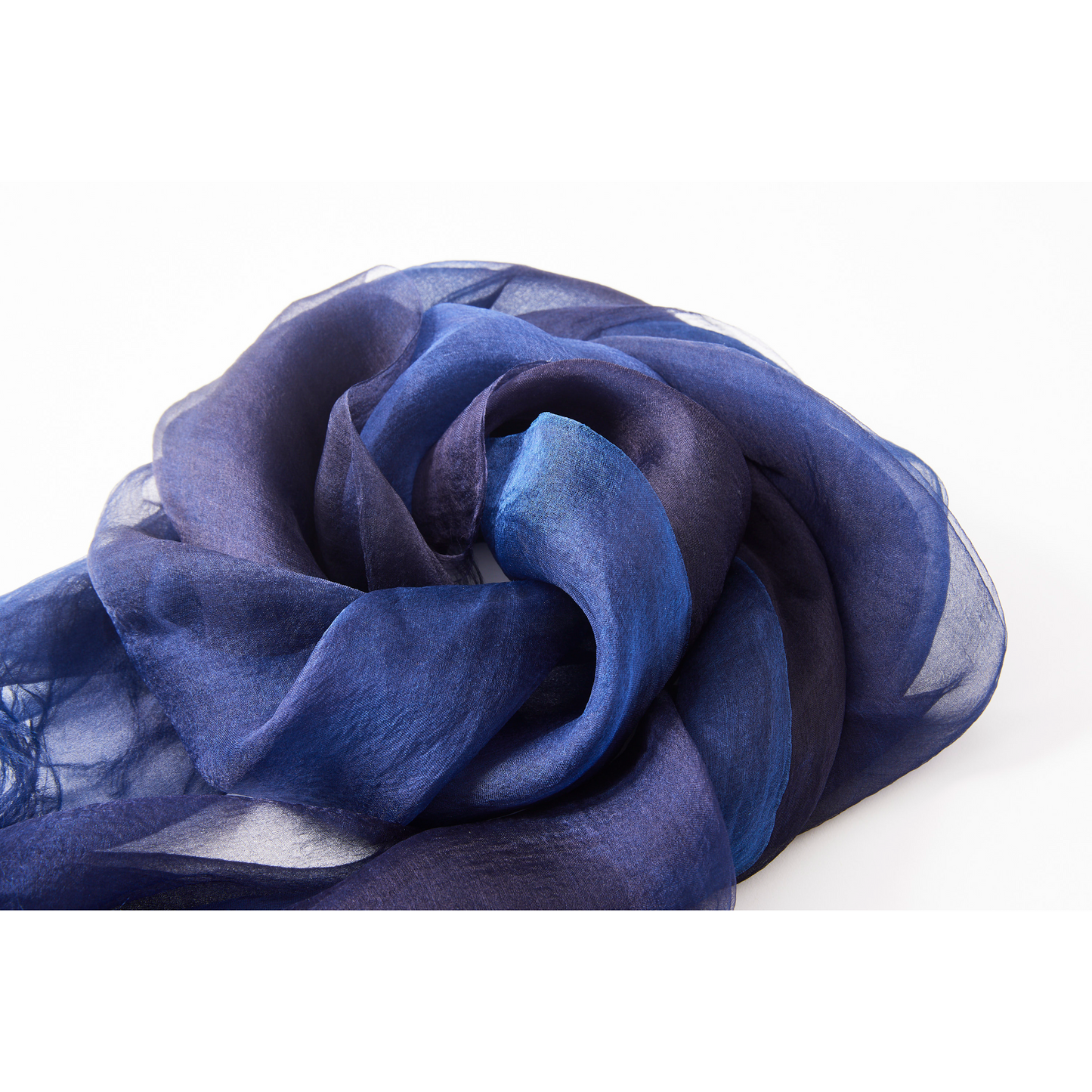 Ai+｜Japan Blue Organza Shawl