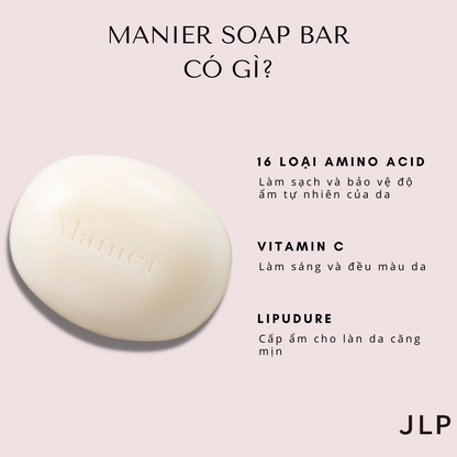 JLP｜Soap làm sạch da mặt Manier Clear Soap 75 gram